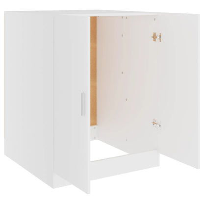 Washing Machine Cabinet White 71x71.5x91.5 cm