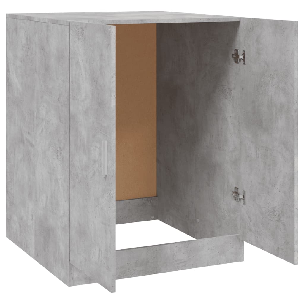 Washing Machine Cabinet Concrete Grey 71x71.5x91.5 cm