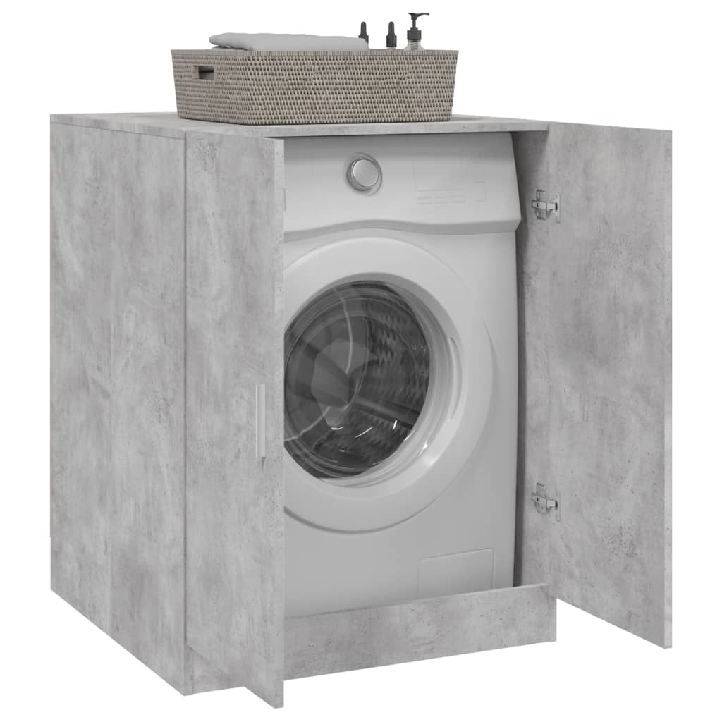 Washing Machine Cabinet Concrete Grey 71x71.5x91.5 cm