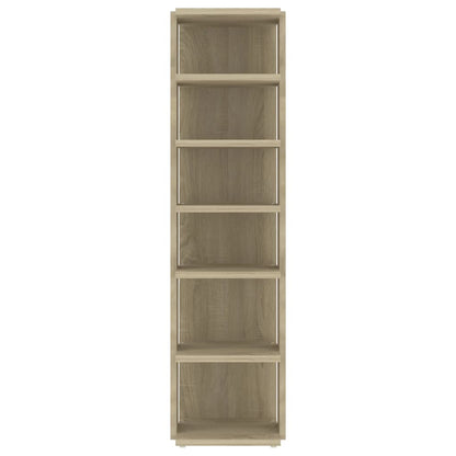 Shoe Cabinets 2 pcs Sonoma Oak 27.5x27x102 cm