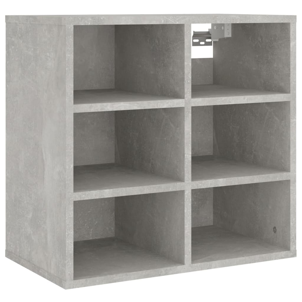 Shoe Cabinets 2 pcs Concrete Grey 52.5x30x50 cm