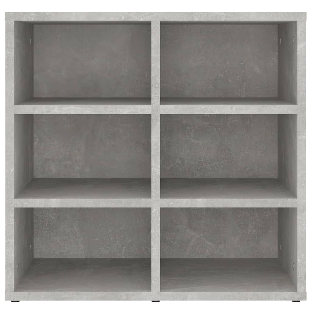 Shoe Cabinets 2 pcs Concrete Grey 52.5x30x50 cm