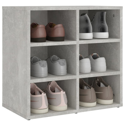 Shoe Cabinets 2 pcs Concrete Grey 52.5x30x50 cm