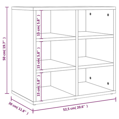 Shoe Cabinets 2 pcs Concrete Grey 52.5x30x50 cm