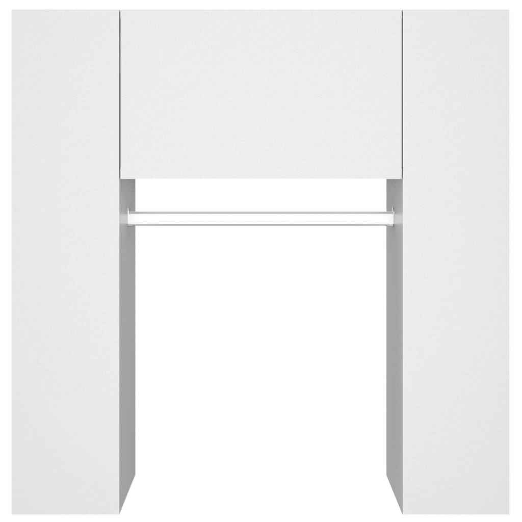 Hallway Cabinet White 97.5x37x99 cm Engineered Wood