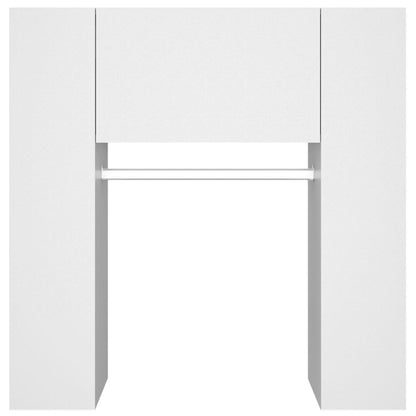 Hallway Cabinet White 97.5x37x99 cm Engineered Wood