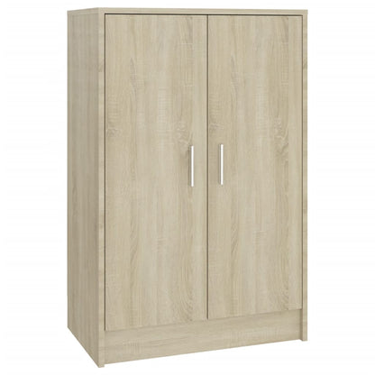 Shoe Cabinet Sonoma Oak 60x35x92 cm Engineered Wood