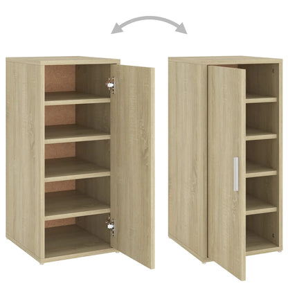 Shoe Cabinet Sonoma Oak 32x35x70 cm Engineered Wood