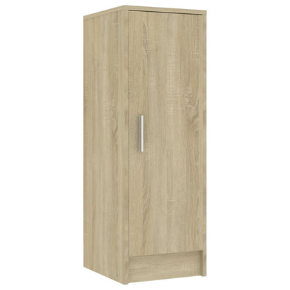 Shoe Cabinet Sonoma Oak 32x35x92 cm Engineered Wood