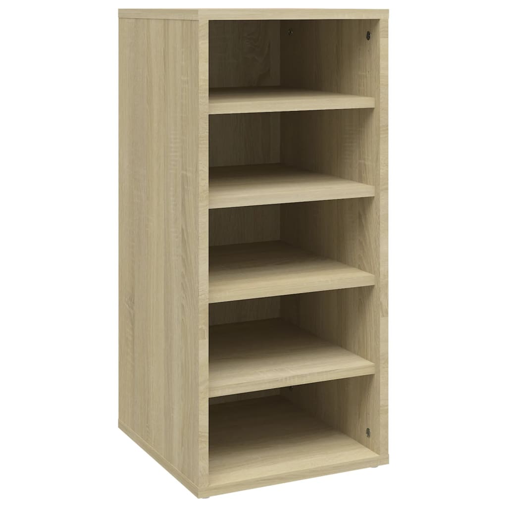 Shoe Cabinet Sonoma Oak 31.5x35x70 cm Engineered Wood