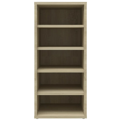 Shoe Cabinet Sonoma Oak 31.5x35x70 cm Engineered Wood