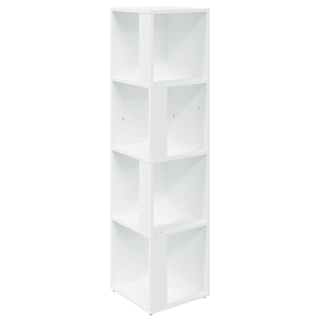 Corner Cabinet White 33x33x132 cm Engineered Wood