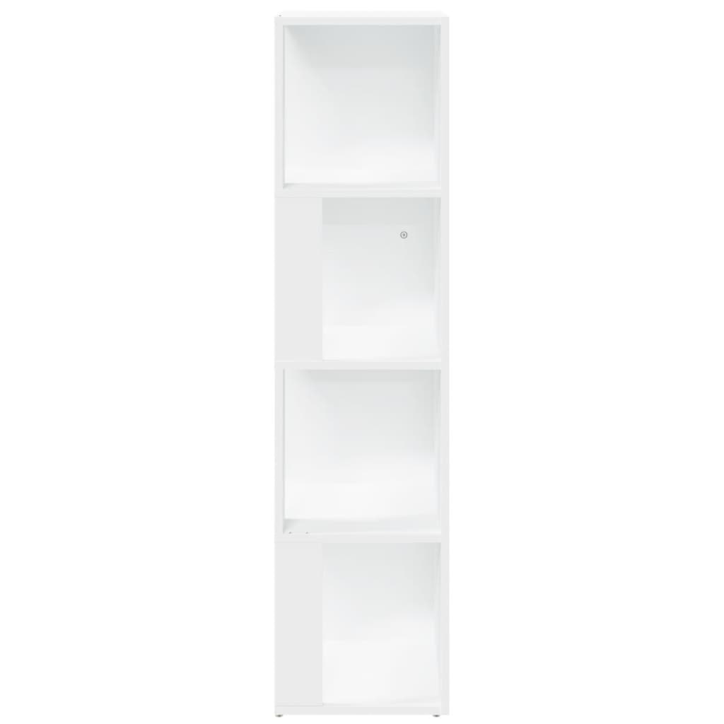 Corner Cabinet White 33x33x132 cm Engineered Wood