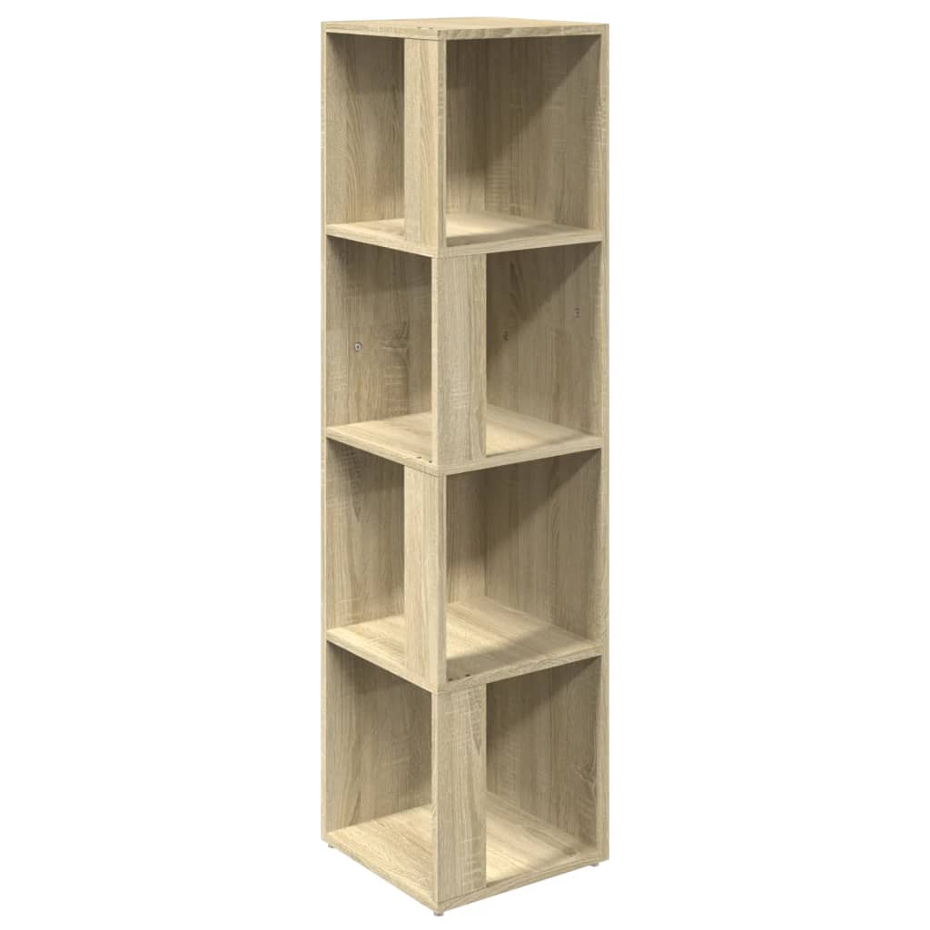 Corner Cabinet Sonoma Oak 33x33x132 cm Engineered Wood