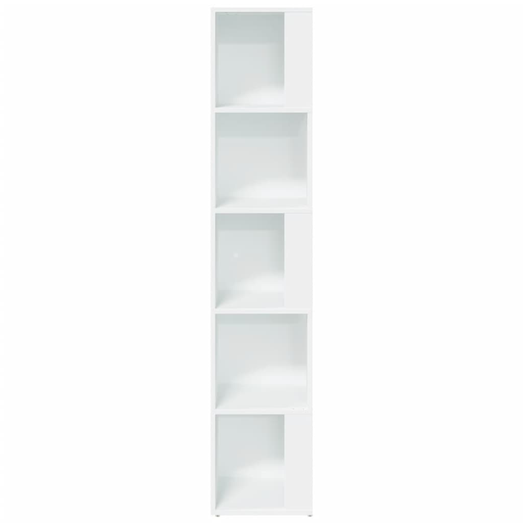 Corner Cabinet White 33x33x164.5 cm Engineered Wood