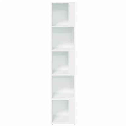 Corner Cabinet White 33x33x164.5 cm Engineered Wood