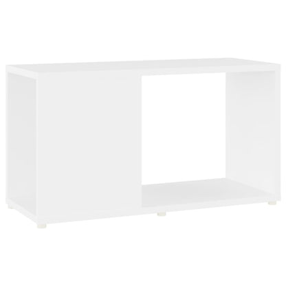 TV Cabinet White 60x24x32cm Engineered Wood