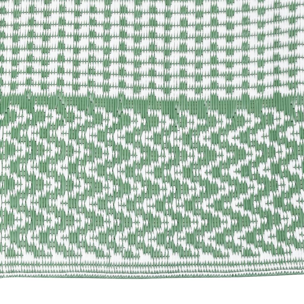 Outdoor Rug Green 80x150 cm PP