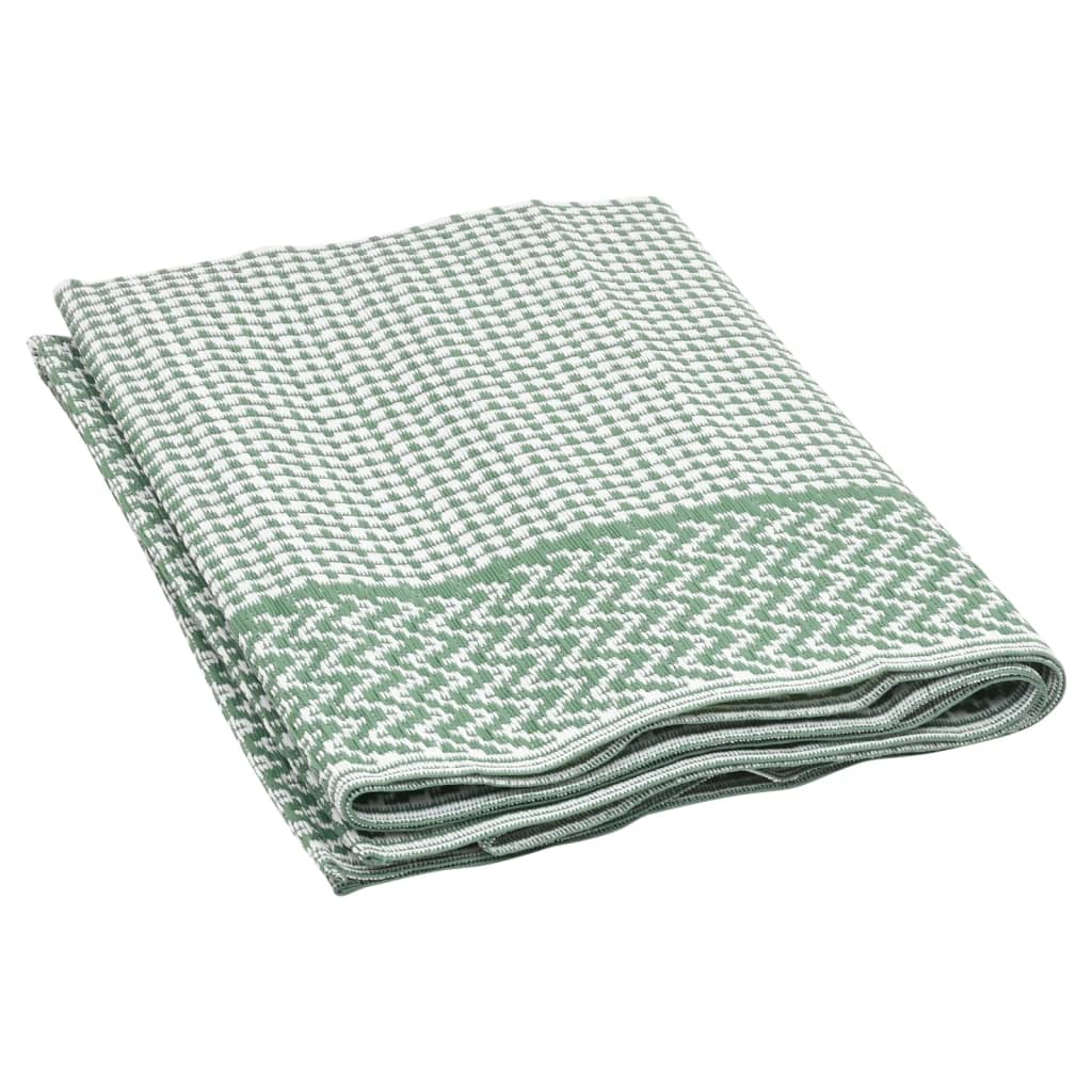 Outdoor Rug Green 80x150 cm PP