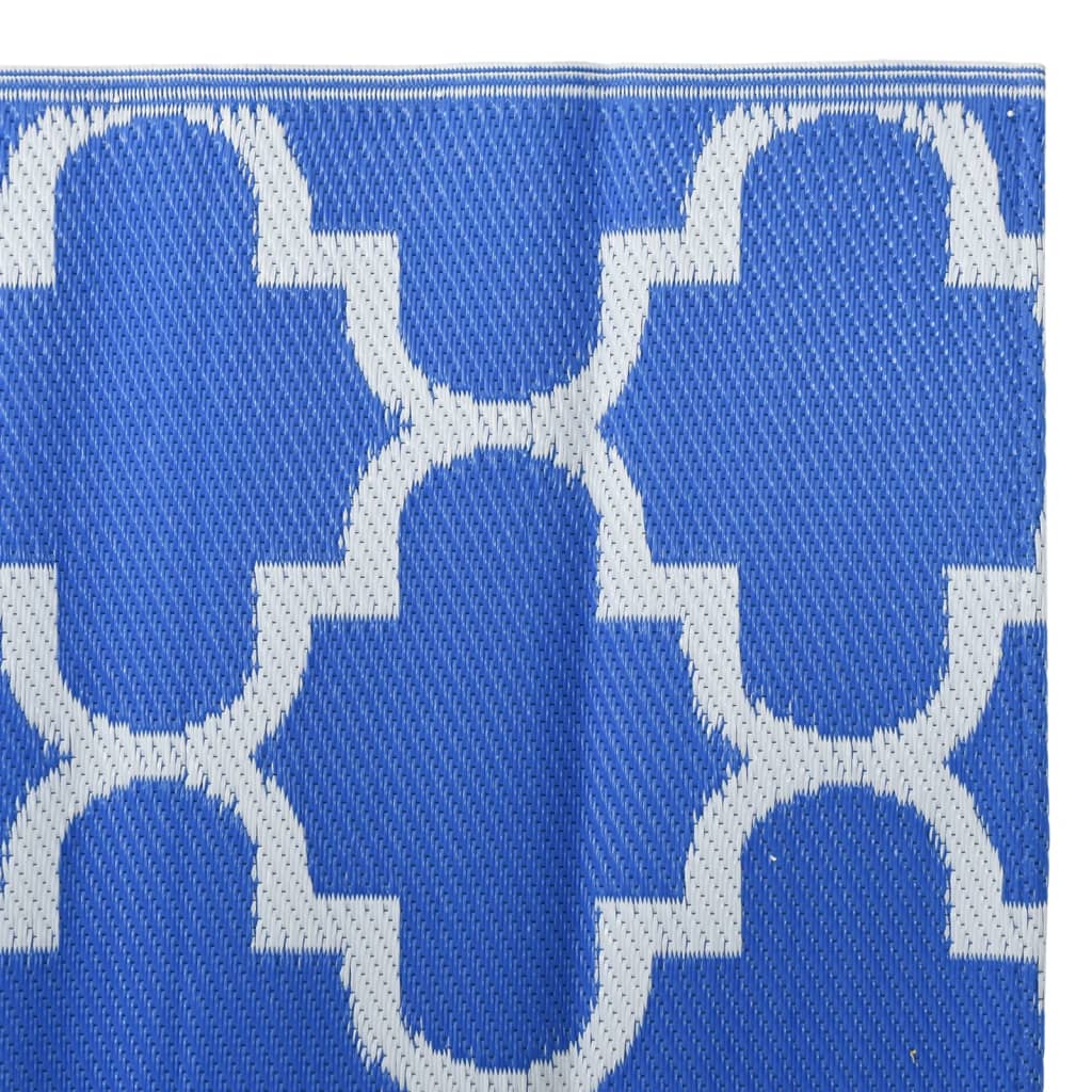 Outdoor Carpet Blue 80x150 cm PP