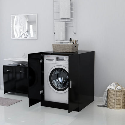 Washing Machine Cabinet Black