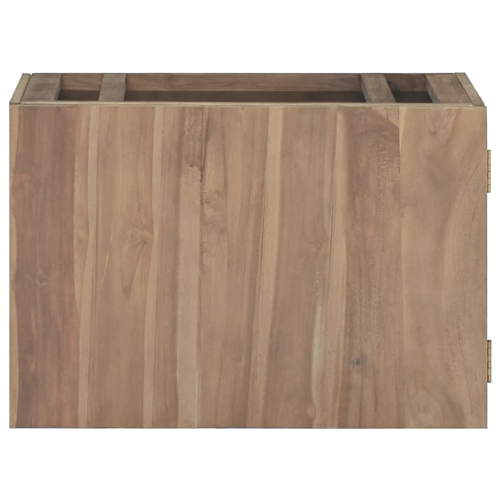 Wall-mounted Bathroom Cabinet 60x39x40 cm Solid Wood Teak