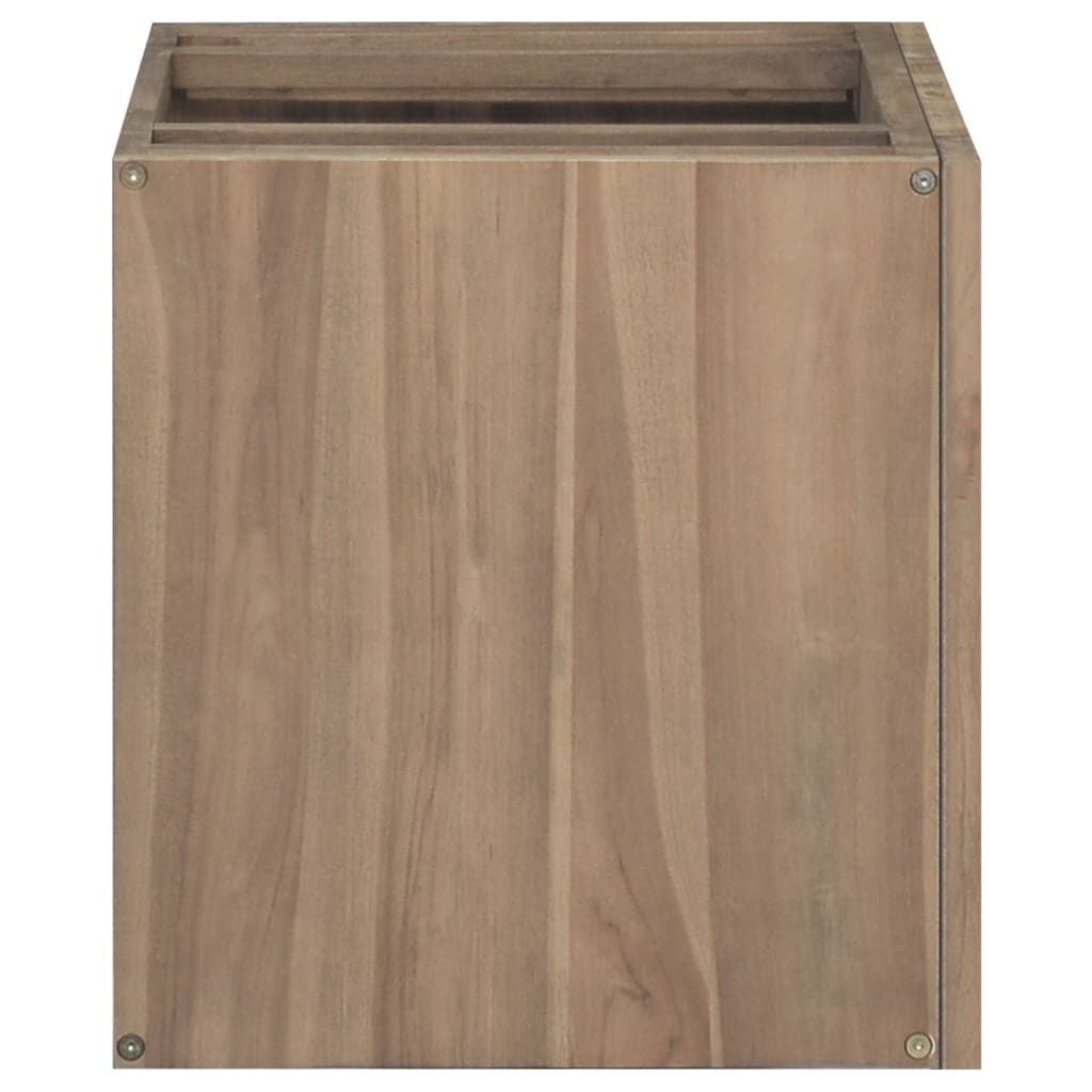 Wall-mounted Bathroom Cabinet 60x39x40 cm Solid Wood Teak