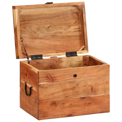 Storage Box 39x28x31 cm Solid Wood Acacia