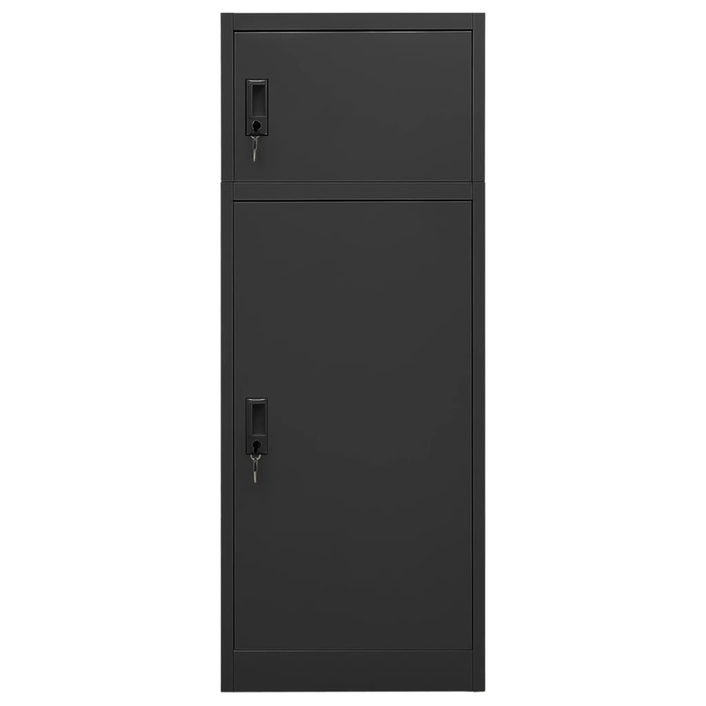 Saddle Cabinet Anthracite 53x53x140 cm Steel