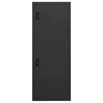 Saddle Cabinet Anthracite 53x53x140 cm Steel