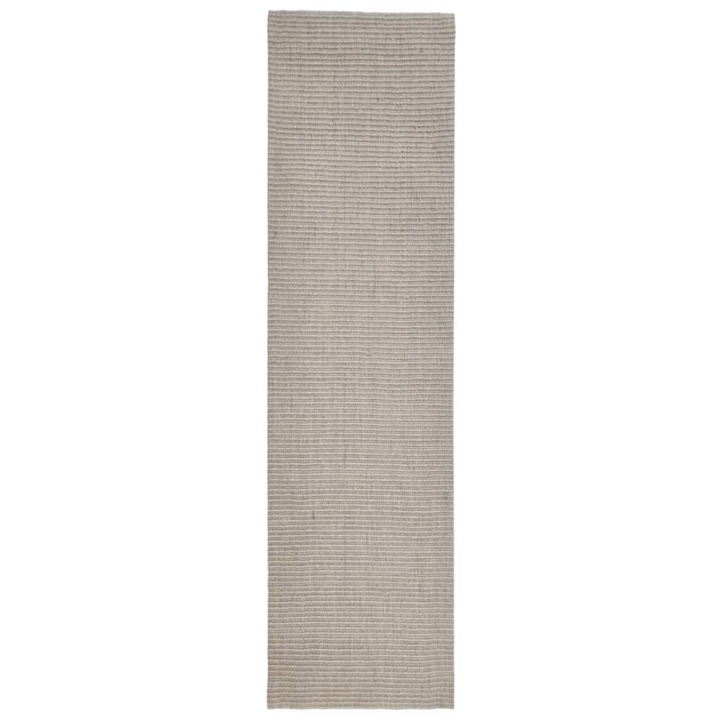 Rug Natural Sisal 80x300 cm Sand