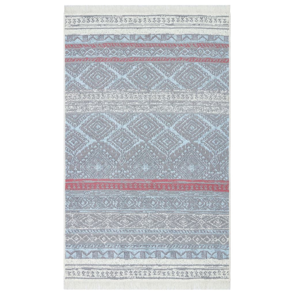 Rug Pink and Aqua 160x230 cm Cotton