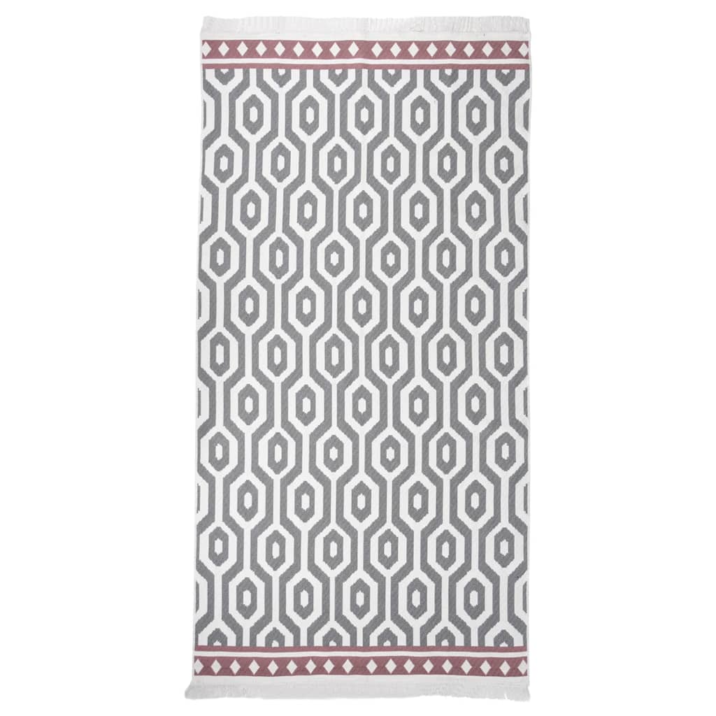 Rug Grey 80x150 cm Cotton