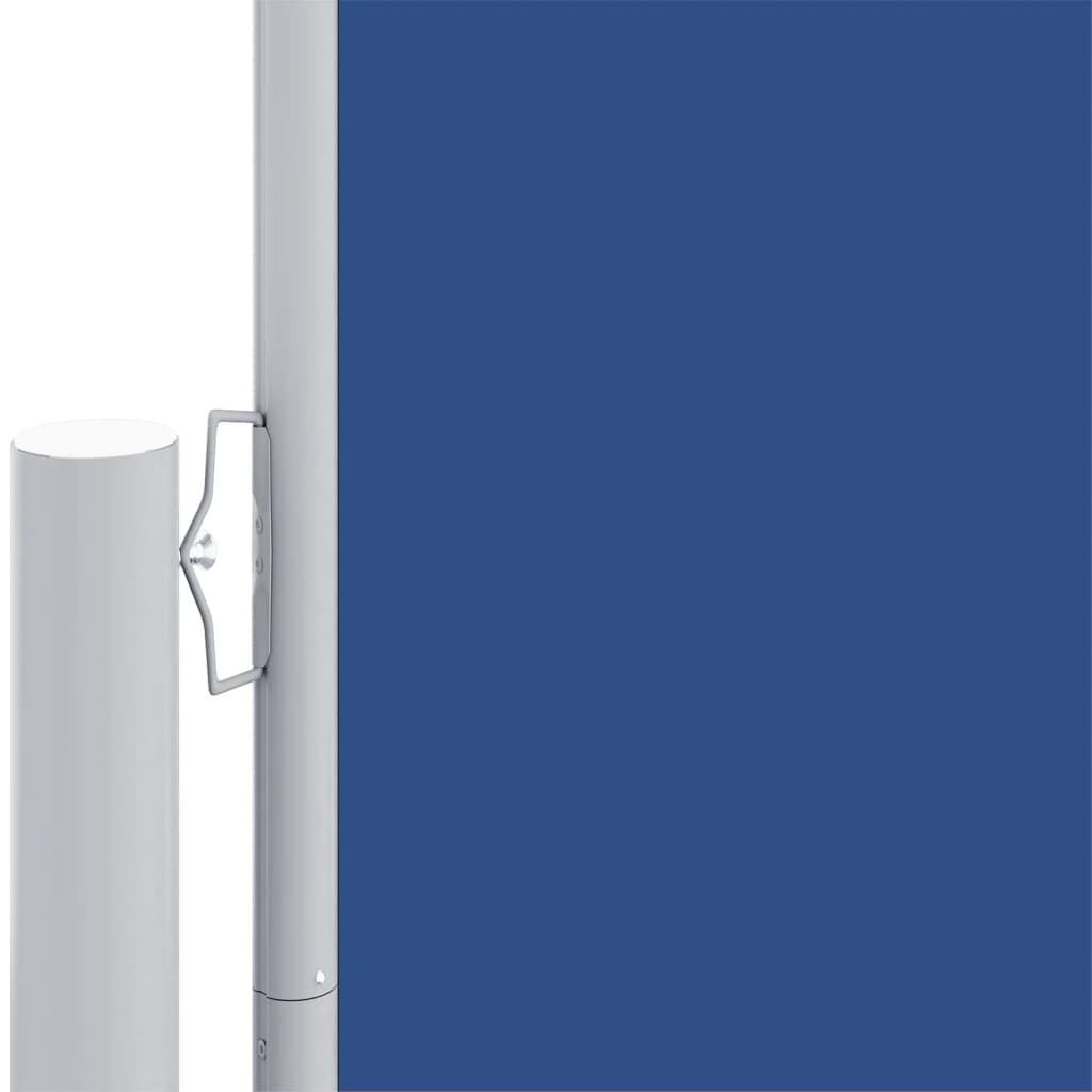 Retractable Side Awning Blue 160x1200 cm