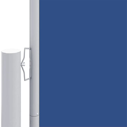 Retractable Side Awning Blue 160x1200 cm