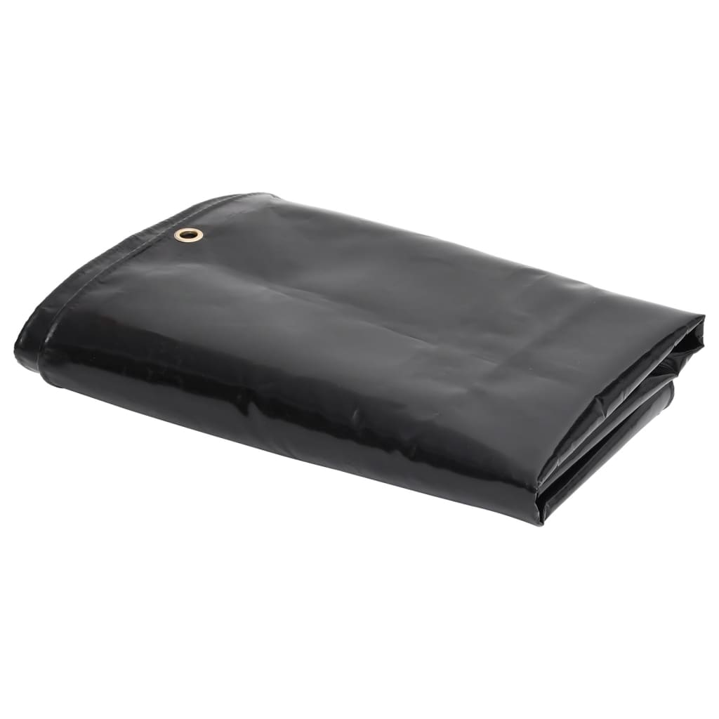 Tarpaulin 650 g/m² 1.5x10 m Black