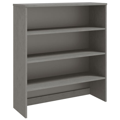 Top for Highboard HAMAR Light Grey 90x30x100cm Solid Wood Pine