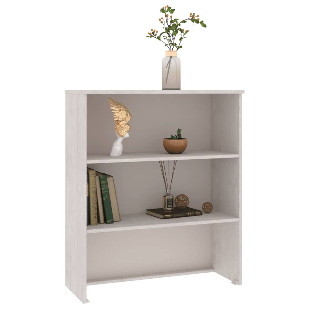 Top for Highboard HAMAR White 85x35x100 cm Solid Wood Pine