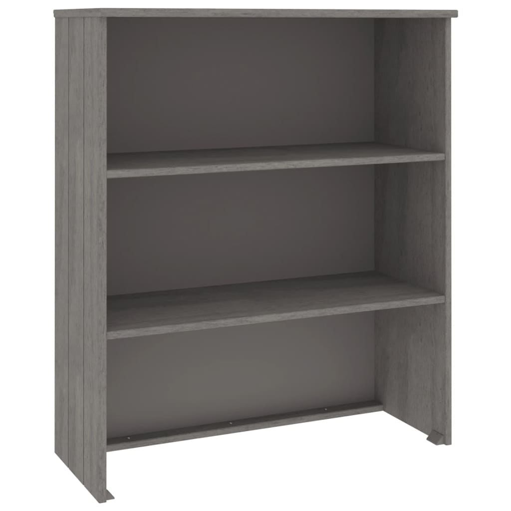 Top for Highboard HAMAR Light Grey 85x35x100cm Solid Wood Pine