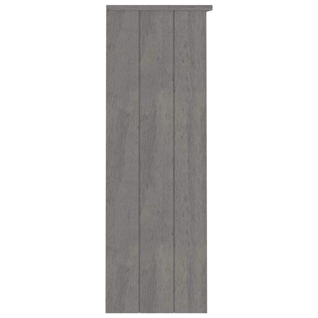 Top for Highboard HAMAR Light Grey 85x35x100cm Solid Wood Pine