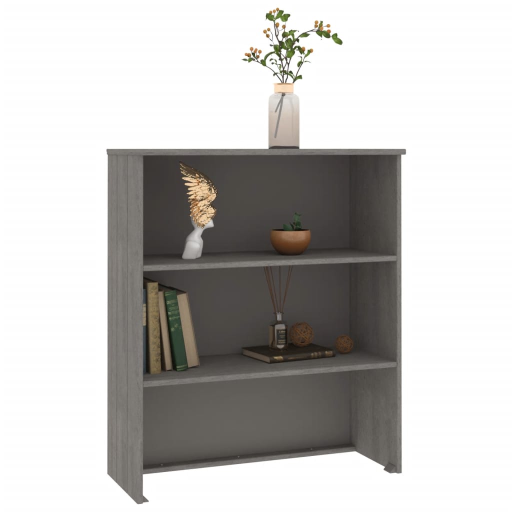 Top for Highboard HAMAR Light Grey 85x35x100cm Solid Wood Pine