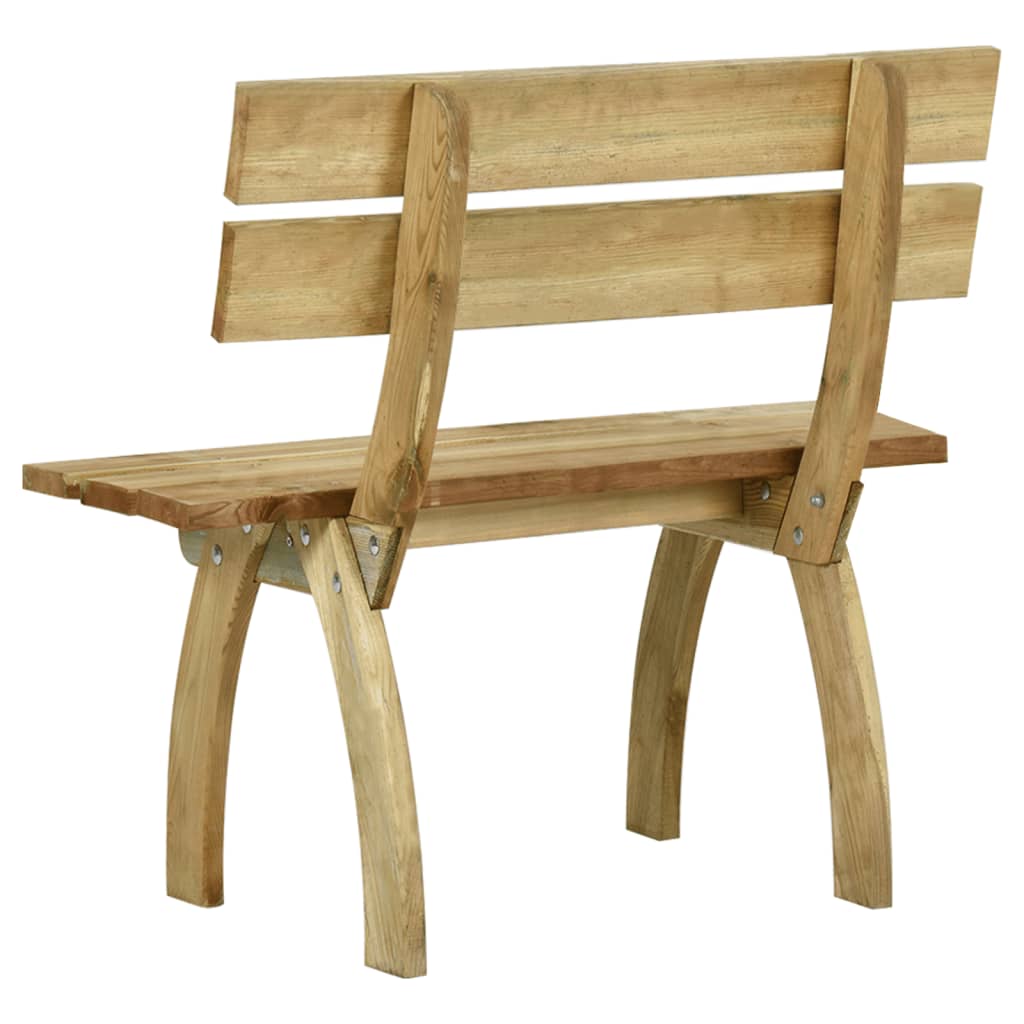 Garden Bench 110 cm Impregnated Pinewood