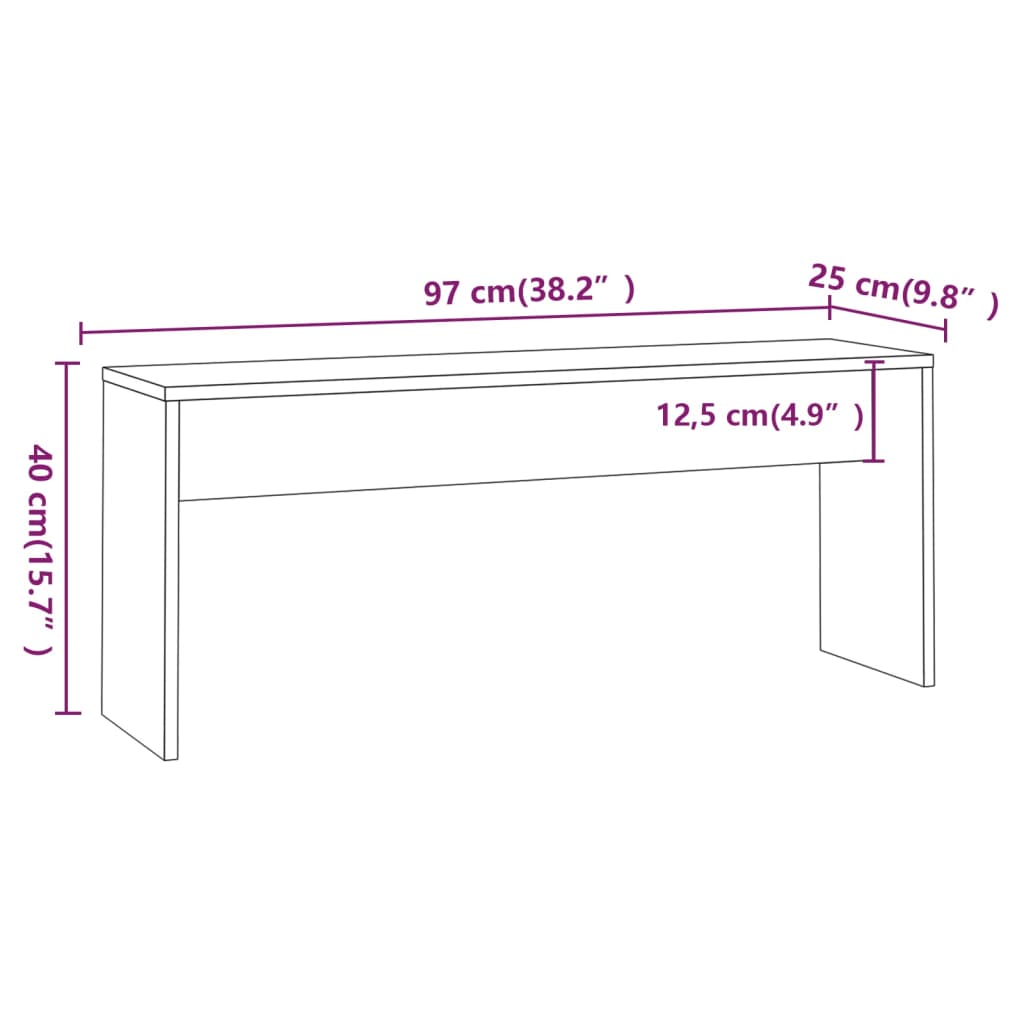 3 Piece Dining Set White Engineered Wood