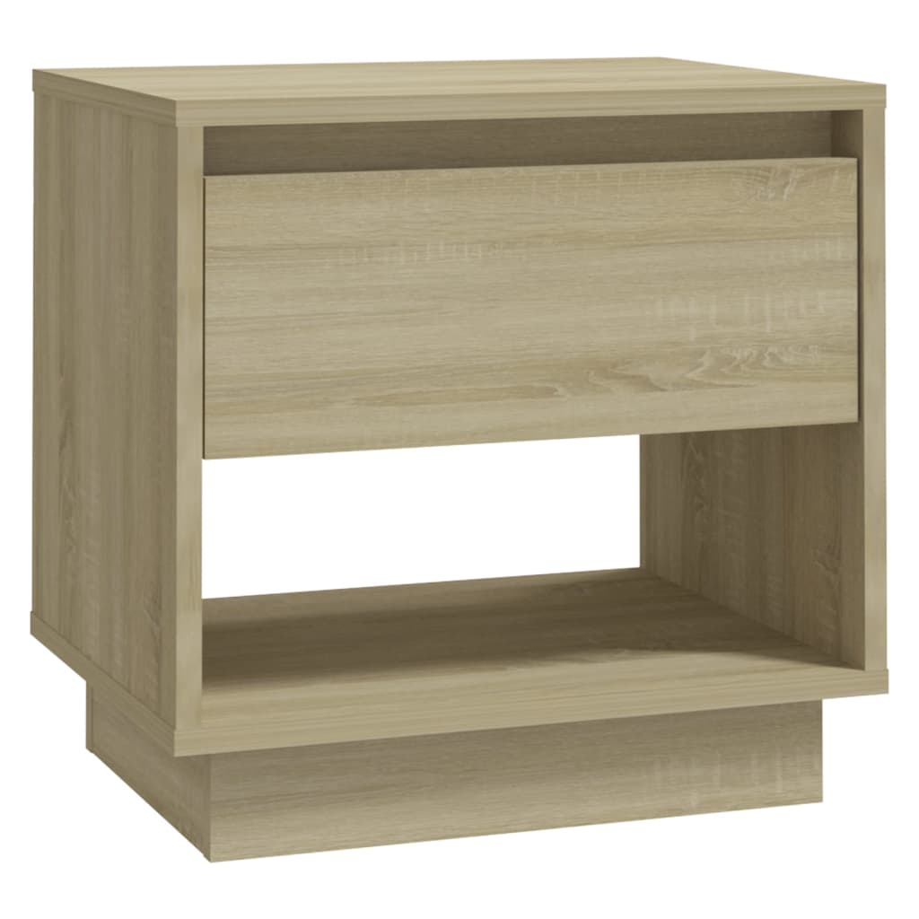 Bedside Cabinets 2 pcs Sonoma Oak 45x34x44 cm Engineered Wood