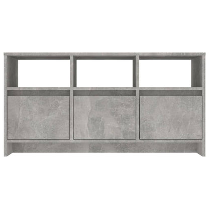 TV Cabinet Concrete Grey 102x37.5x52.5 cm Engineered Wood