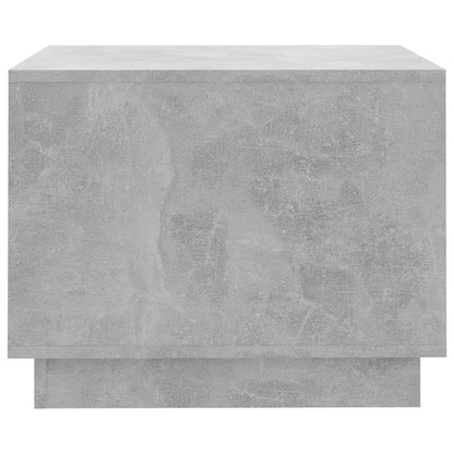 Coffee Table Concrete Grey 55x55x43 cm Engineered Wood