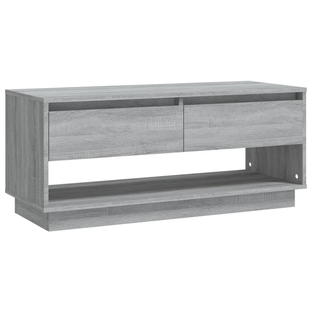 TV Cabinet Grey Sonoma 102x41x44 cm Engineered Wood