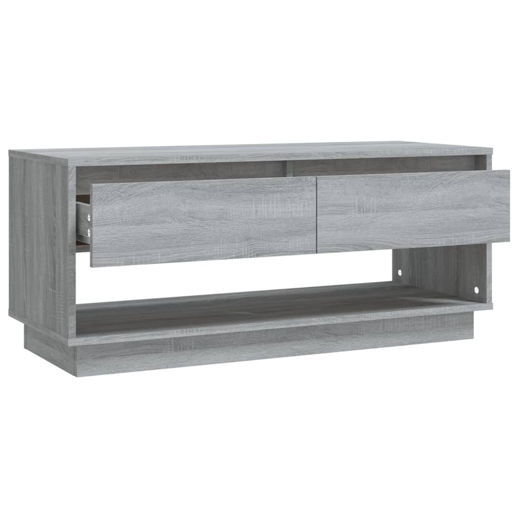 TV Cabinet Grey Sonoma 102x41x44 cm Engineered Wood