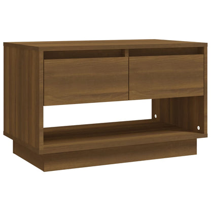 TV Cabinet Brown Oak 70x41x44 cm Engineered Wood