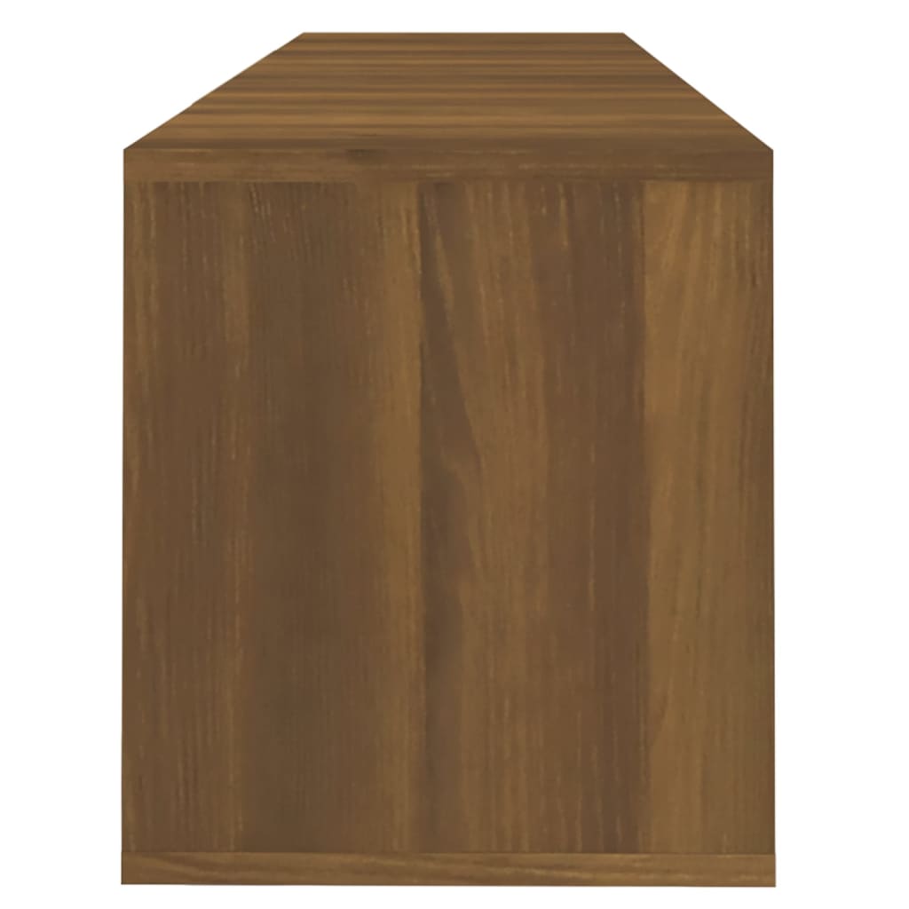 TV Cabinet Brown Oak 120x30x40.5 cm Engineered Wood